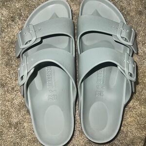 Birkenstock Gray Adjustable Sandals